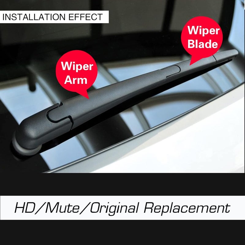 FAPIUO Replacement for Mercedes-Benz CLK320 2003-2005,CLK350 2006-2009,CLK500 2003-2006 Silent Wipers - Front Windshield Wipers 22"+22" Blade Set (2 Pack） - Image 3